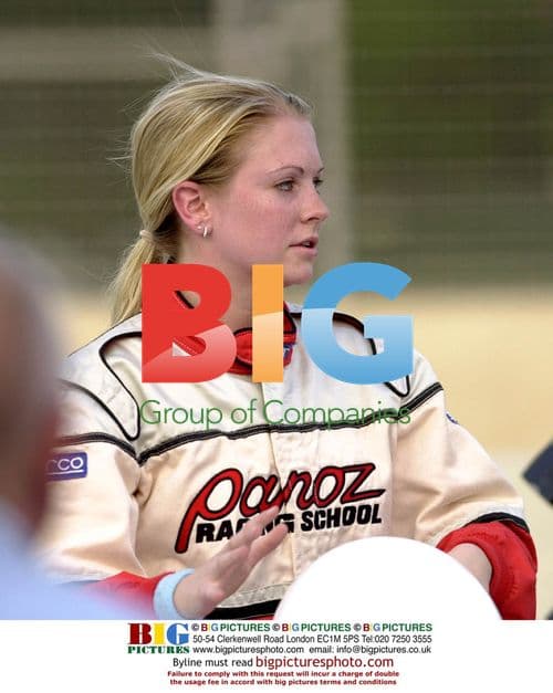 Melissa Joan Hart Racing at Celebrity Pro-Am