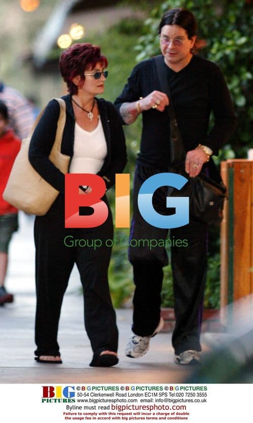 Sharon Osbourne recuperates in Malibu