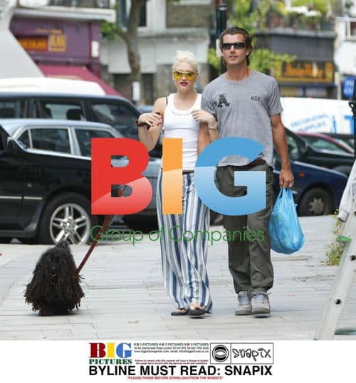 Gwen Stefani and Gavin Rossdale take a stroll in London