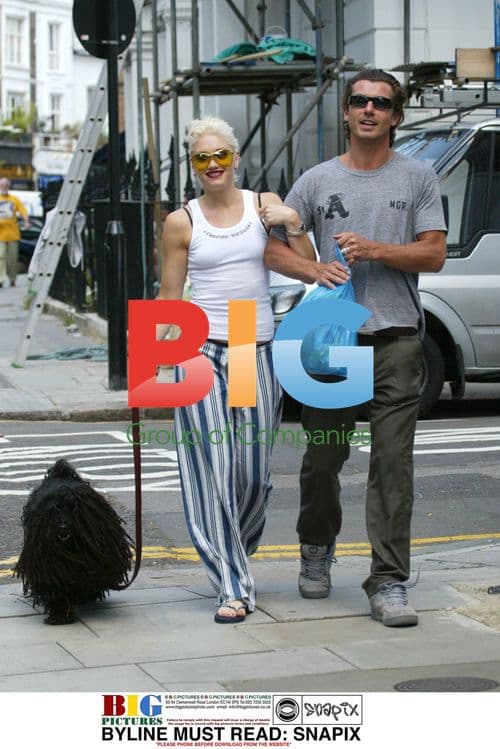 Gwen Stefani and Gavin Rossdale in London