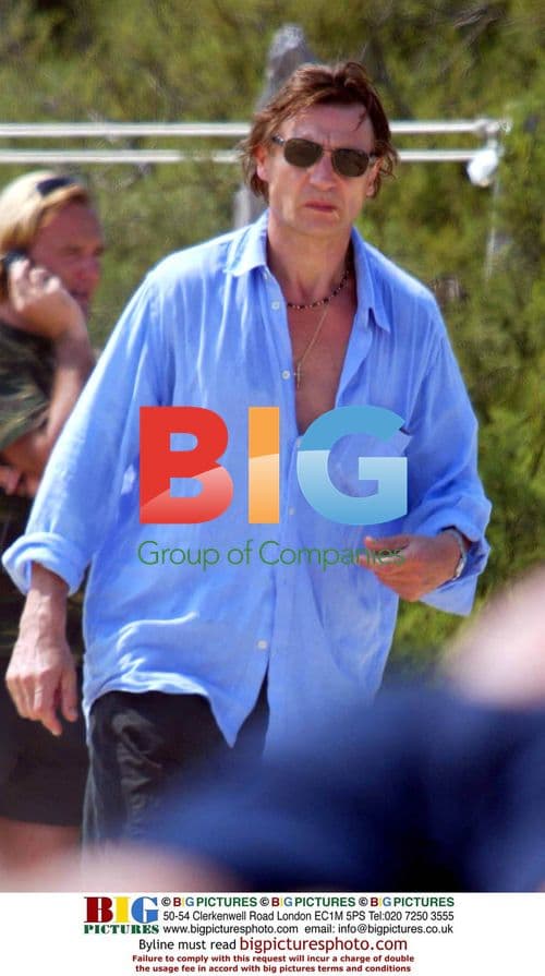 LIAM NEESON ENJOYING BREAK IN FRENCH RIVIERA
