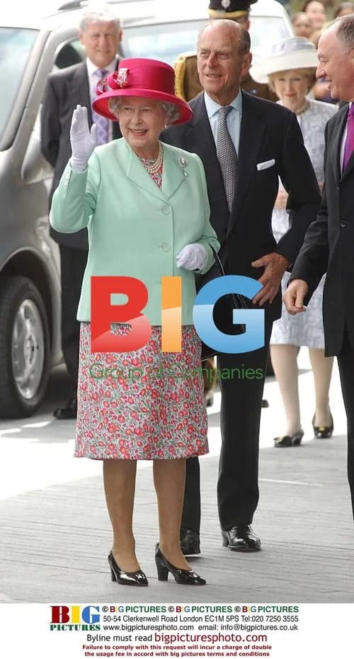 Queen Elizabeth II and Prince Phillip meet Mayor of London