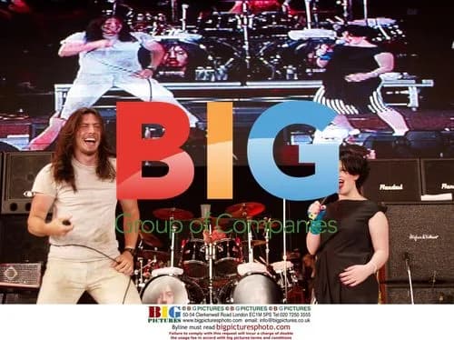 Kelly Osbourne and Andrew W.K. at Ozzfest 2002