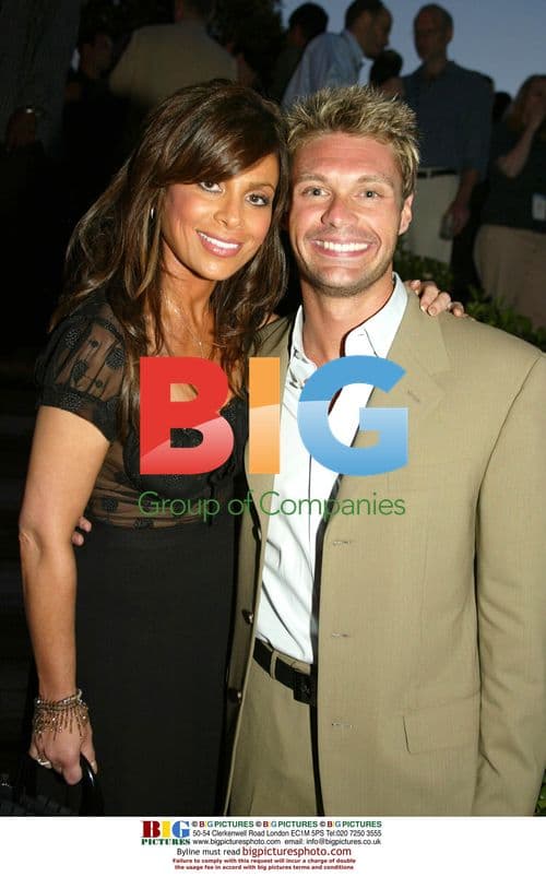Paula Abdul and Ryan Seacrest at Fox TCA Party