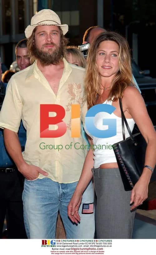 Brad Pitt and Jennifer Aniston at 'Full Frontal' Premiere