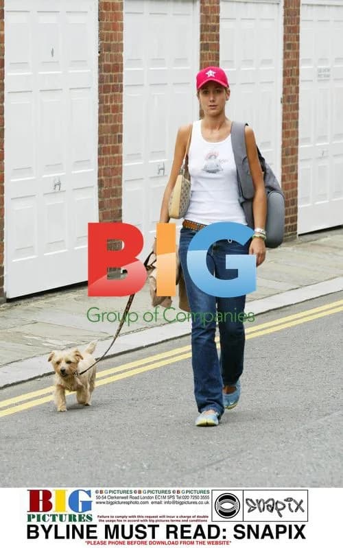 Lady Victoria Hervey Avoids Cleaning Up Dog Mess