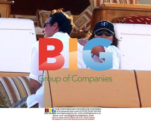 Joan Collins and husband on yacht in St Tropez