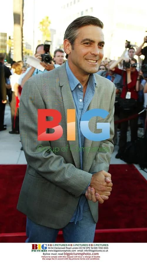 George Clooney at Full Frontal Premiere