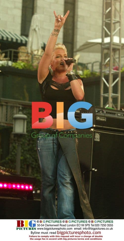 PINK performs on 'Good Morning America'