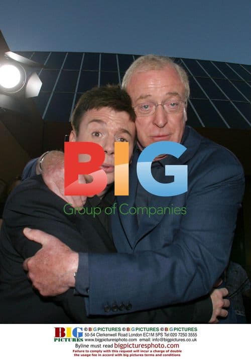 Mike Myers and Michael Caine at 'Austin Powers' Premiere