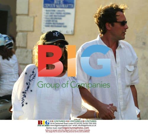 Joan Collins and Husband Percy Strolling in St Tropez