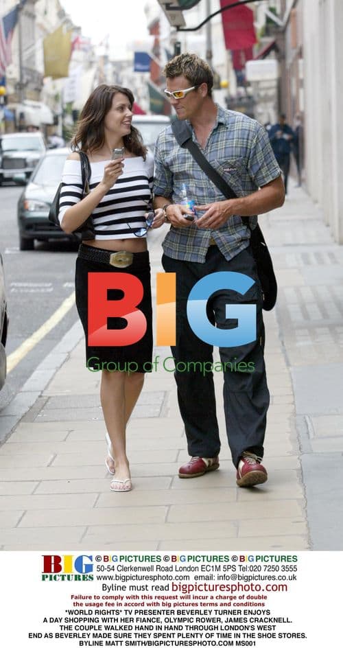 TV Presenter Beverley Turner Shops with Fiancé