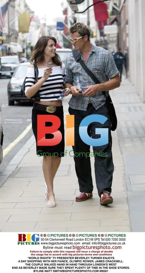 TV Presenter Beverley Turner Shops with Fiancé