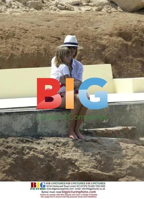 Elle Macpherson relaxes on holiday in Ibiza
