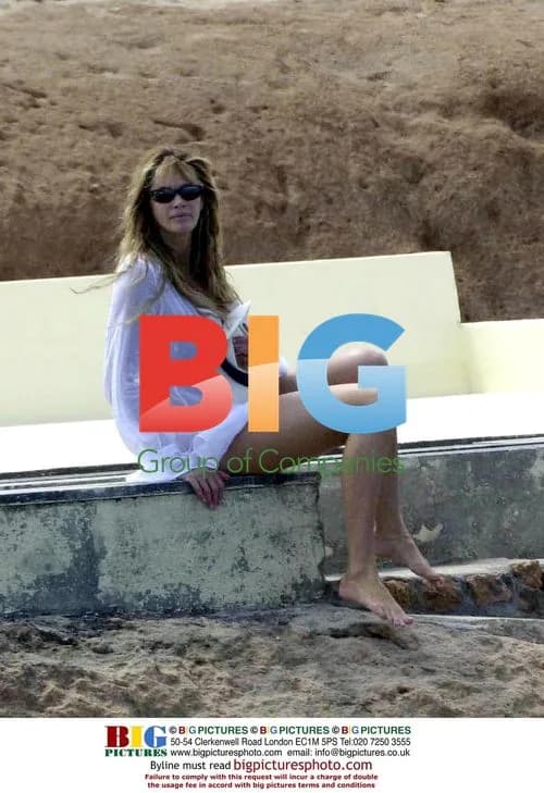 Elle Macpherson Relaxes with Son in Ibiza