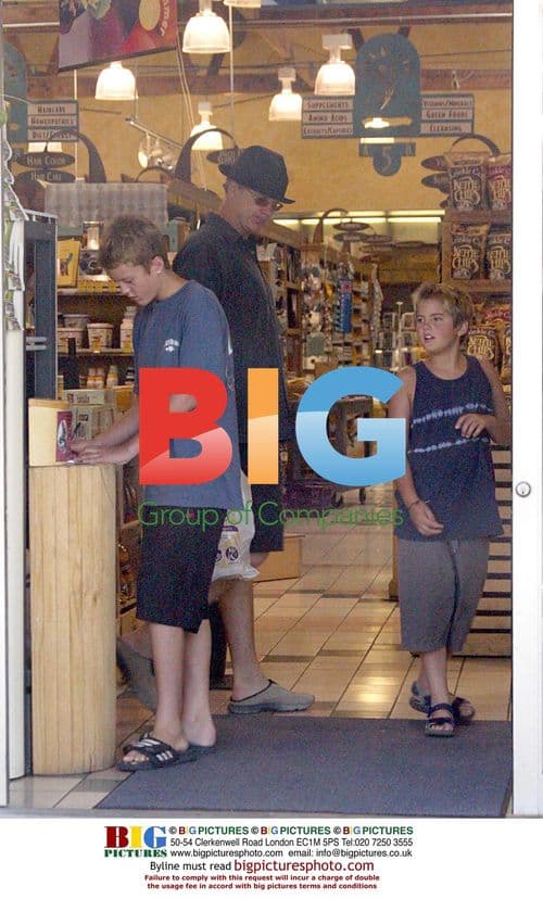 Susan Sarandon and family out in Santa Monica