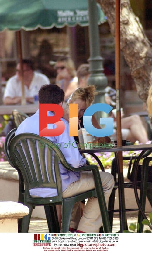 Melanie Griffith and Gabriel Byrne stroll in West Hollywood