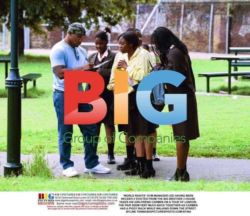 Lee and Carmen on London Tour