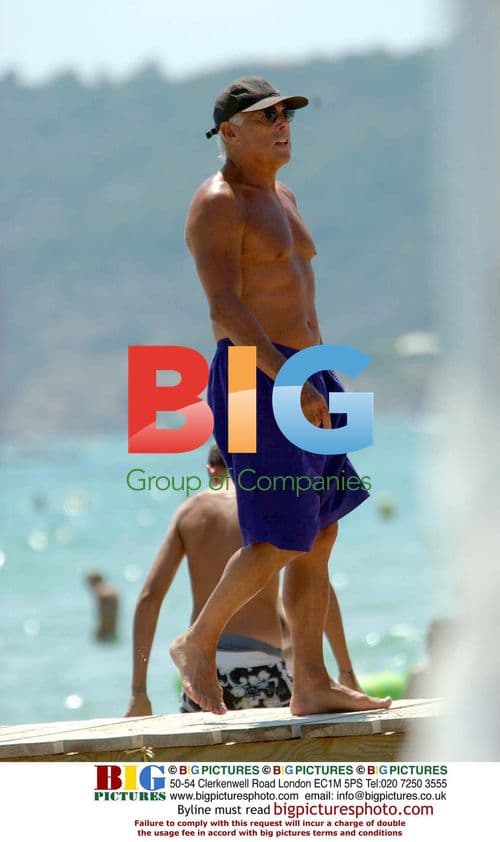 Armani friends relax on boat in South France