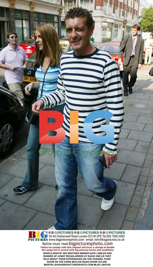 Big Brother Winners Arrive at Radio 1