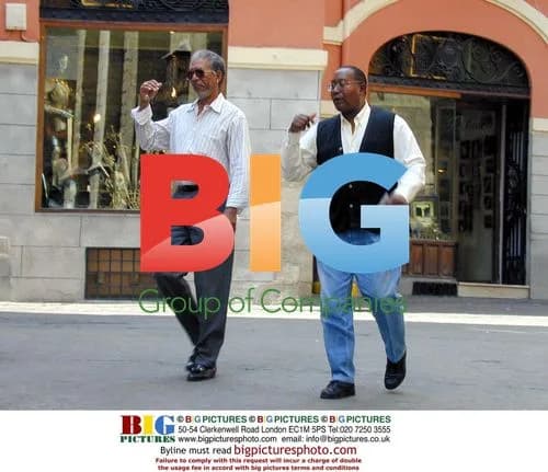 Morgan Freeman Visits Toledo, Spain