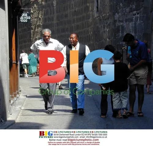 Morgan Freeman Visits Toledo, Spain