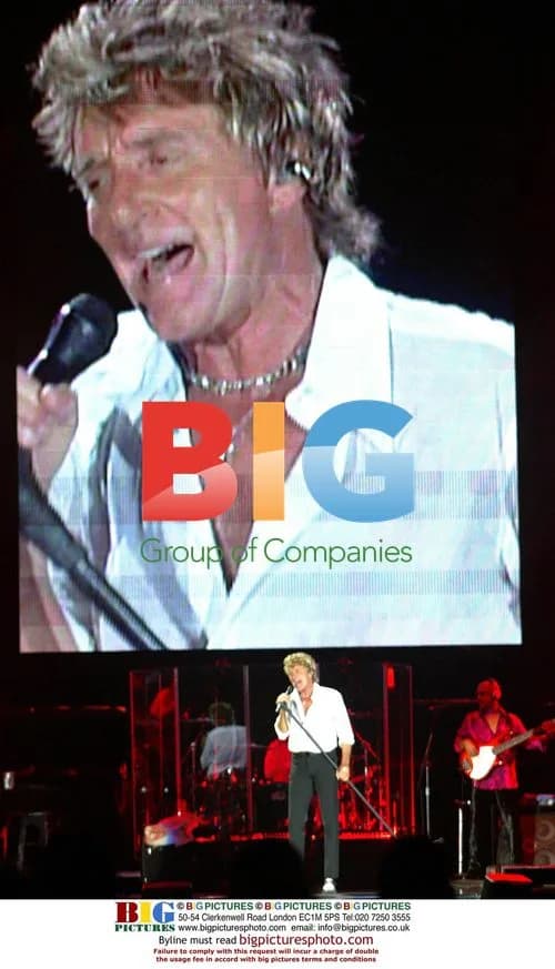 Rod Stewart Performs at London Arena