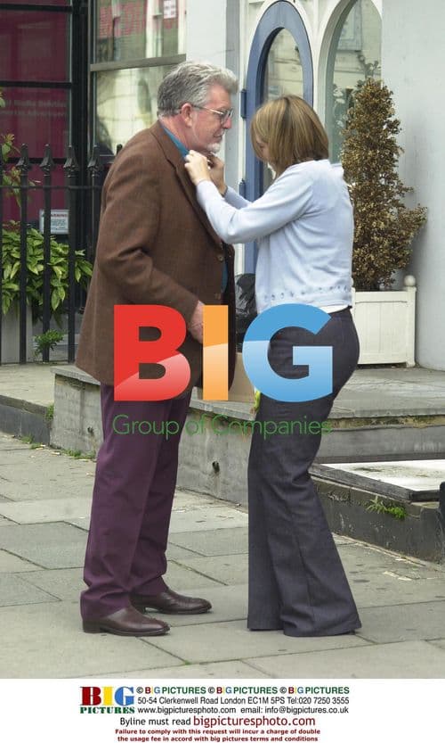 TV Presenter Rolf Harris out in West London