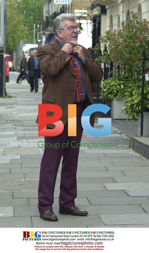 TV Presenter Rolf Harris Seen in West London