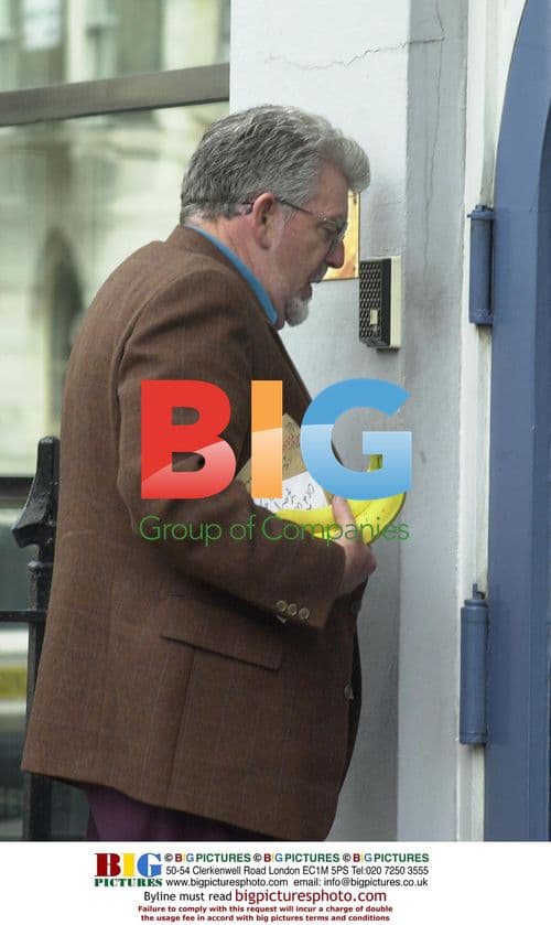 TV Presenter Rolf Harris Out in West London