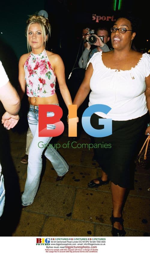 Kate Lawler and Allison at Big Brother 3 party