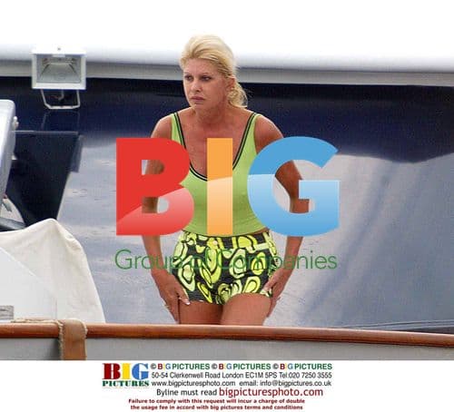 Ivana and Ivanka Trump On Yacht