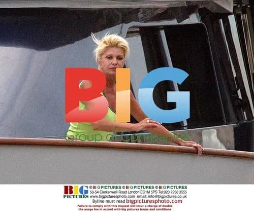 Ivana and Ivanka Trump on Yacht in St Tropez