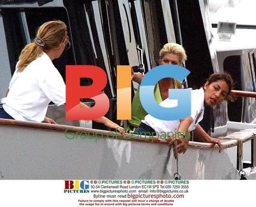Ivana and Ivanka Trump on Yacht