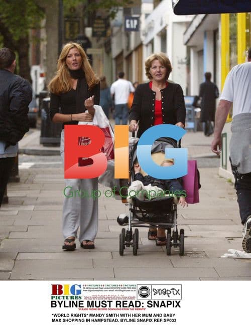 Mandy Smith shopping in Hampstead
