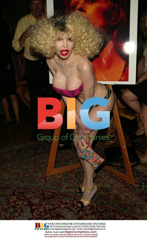 Amanda Lapore at MOONAGE DAYDREAM book party