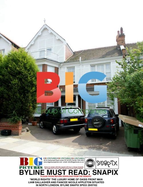 Liam Gallagher and Nicole Appleton's North London Home