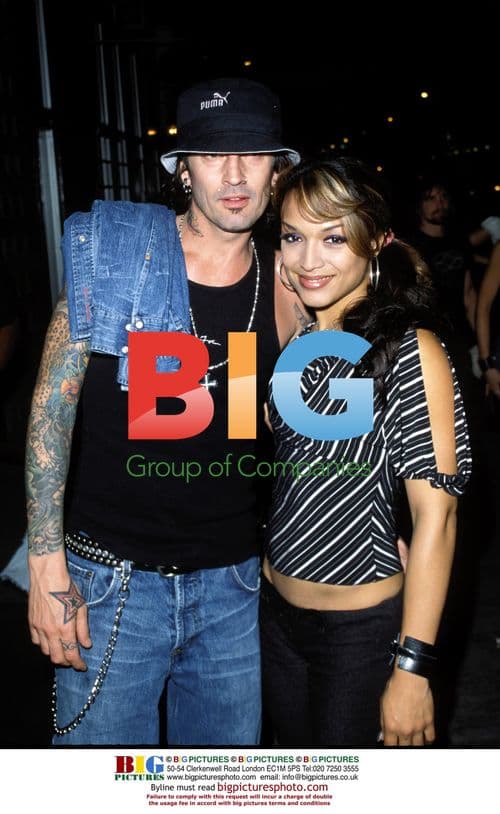 Tommy Lee and Mayte at Lotus Nightclub, NYC