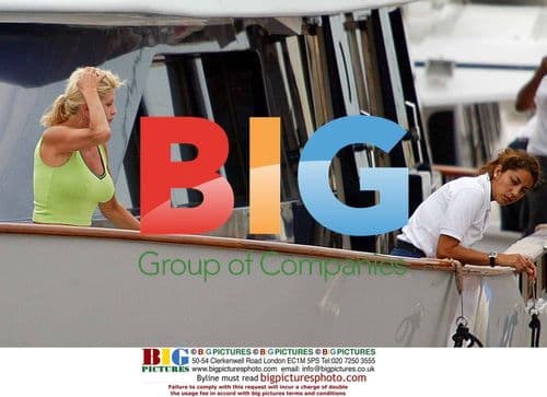 Ivana and Ivanka Trump on Yacht in St Tropez