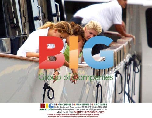 Ivana and Ivanka Trump on Yacht