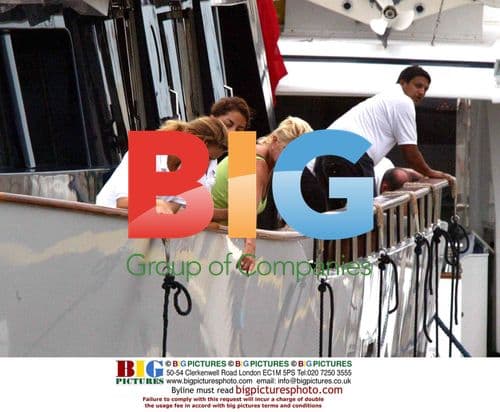 Ivana and Ivanka Trump on Yacht