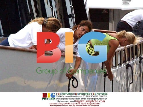 Ivana and Ivanka Trump on Yacht