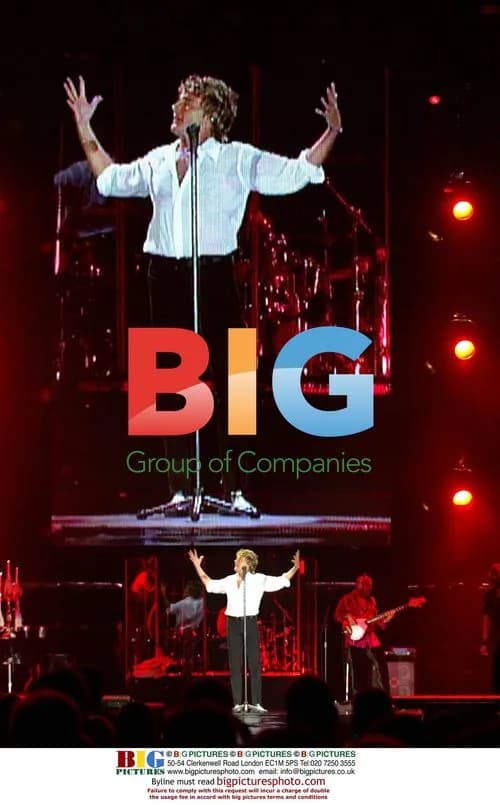 Rod Stewart in concert at London Arena