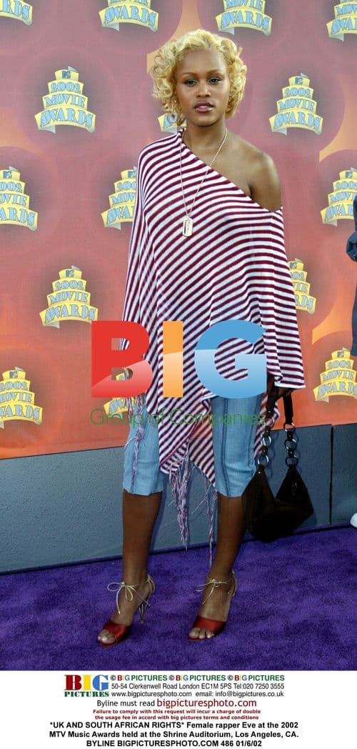 Rapper Eve at 2002 MTV Music Awards