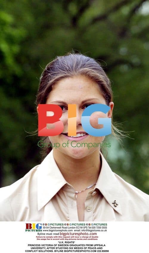 Princess Victoria Graduates in Sweden