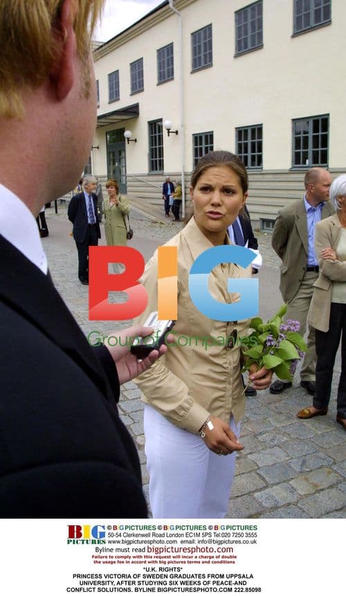 Princess Victoria of Sweden Graduates