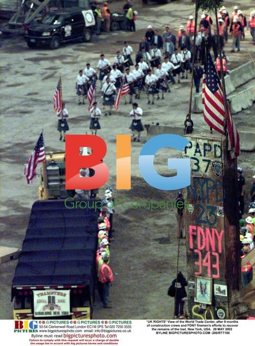 WTC Debris Cleanup, New York 2002