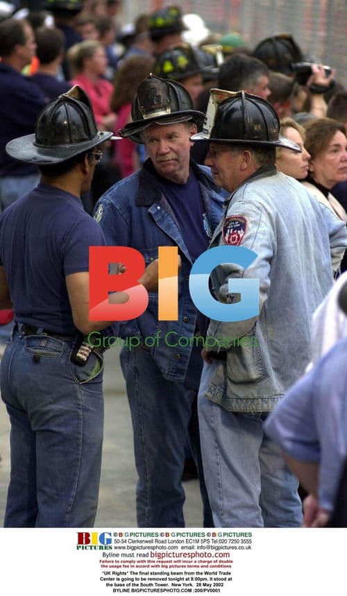 Final WTC standing beam removal