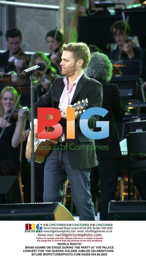 Brian Adams Performs at Party at the Palace