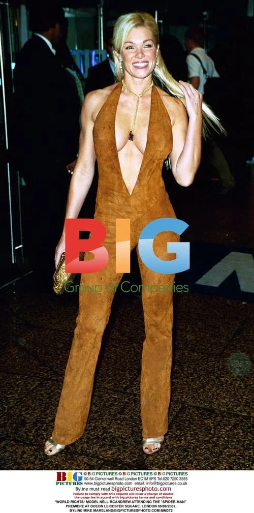 Nell McAndrew at "Spider-Man" Premiere
